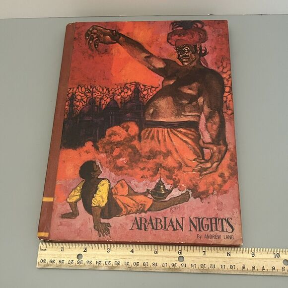 Arabian Nights by Andrew Lang Educator Classic Library 1968 Hardcover Book - Picture 16 of 16
